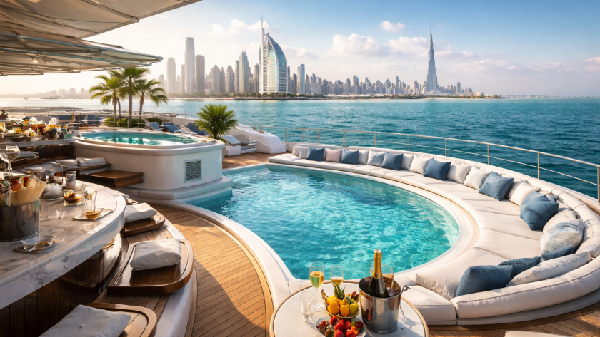 Luxury Yacht Rental in Dubai